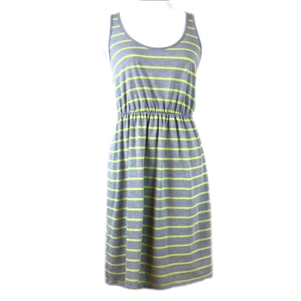 OLD NAVY Striped Casual Summer Tank Cotton Blend Sporty Dress M